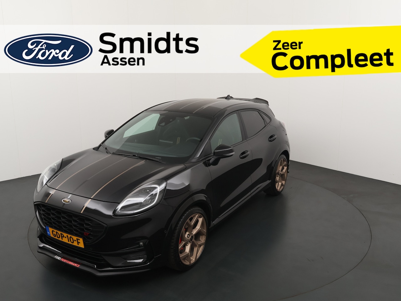 Ford Puma - 1.5 EcoBoost 200PK ST Gold Edition 550/999 | Performance Pack | Camera | Dodehoek. | Elekt - AutoWereld.nl