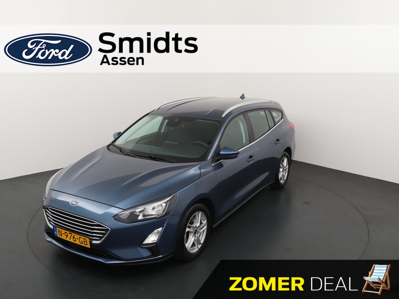 Ford Focus Wagon - EcoBoost 100 pk Trend Edition | Camera | Navi | Apple Carplay | LED | Cruise | 4 seiz. ban - AutoWereld.nl