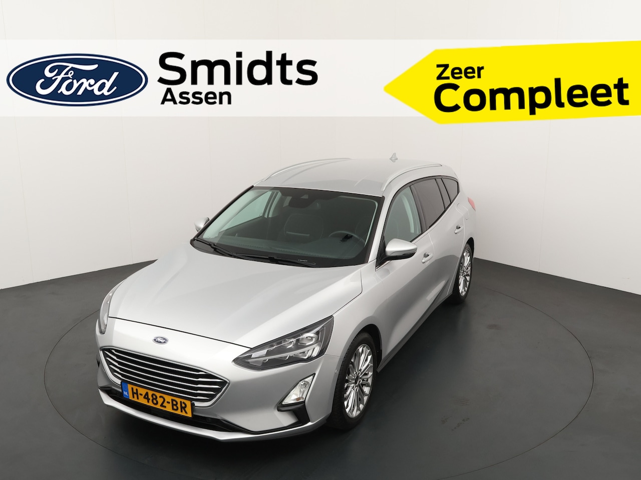 Ford Focus Wagon - EcoBoost 125PK Titanium Business | Full-Options I Trekhaak I AGR I B&O I Ad. Cruise I Full - AutoWereld.nl