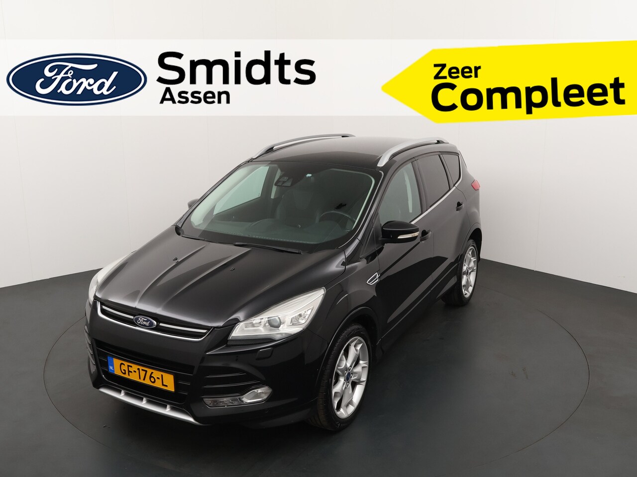 Ford Kuga - 1.6 EcoBoost 150 pk Titanium Plus | Trekhaak | Xenon | Half leer | Navi | Voorruitverw. | - AutoWereld.nl