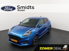 Ford Puma - 1.0 125PK EcoBoost Hybrid ST-Line | half Leder | 18-inch | LED | Navigatie | ISOFIX |