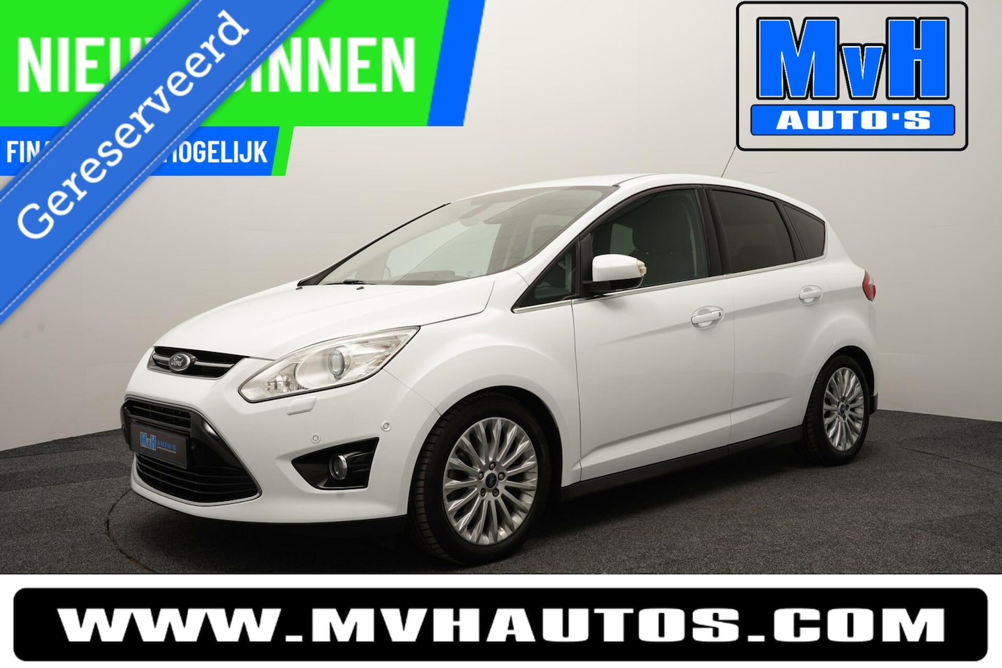 Ford C-Max - 1.6 EcoBoost Lease Titanium|CAMERA|TREKHAAK|XENON - AutoWereld.nl