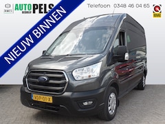 Ford Transit - 350 2.0 TDCI L3H3 Trend Automaat, 3 Zitter, Navigatie, Achteruitrijcamera, Schuifdeur rech