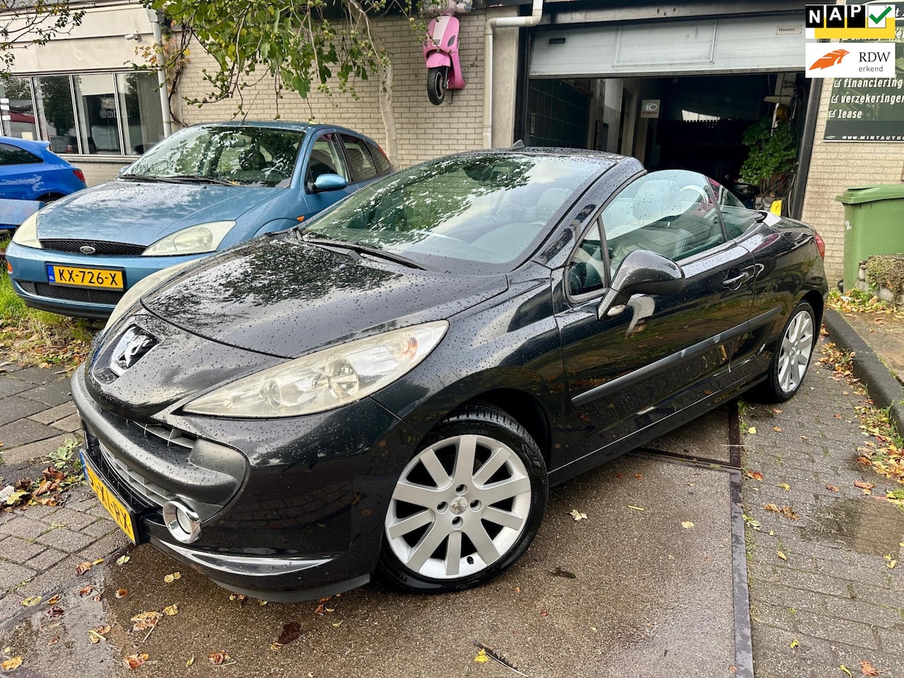 Peugeot 207 CC - 1.6-16V T Sport Apk|Airco|Cabrio|Leer bekledi - AutoWereld.nl