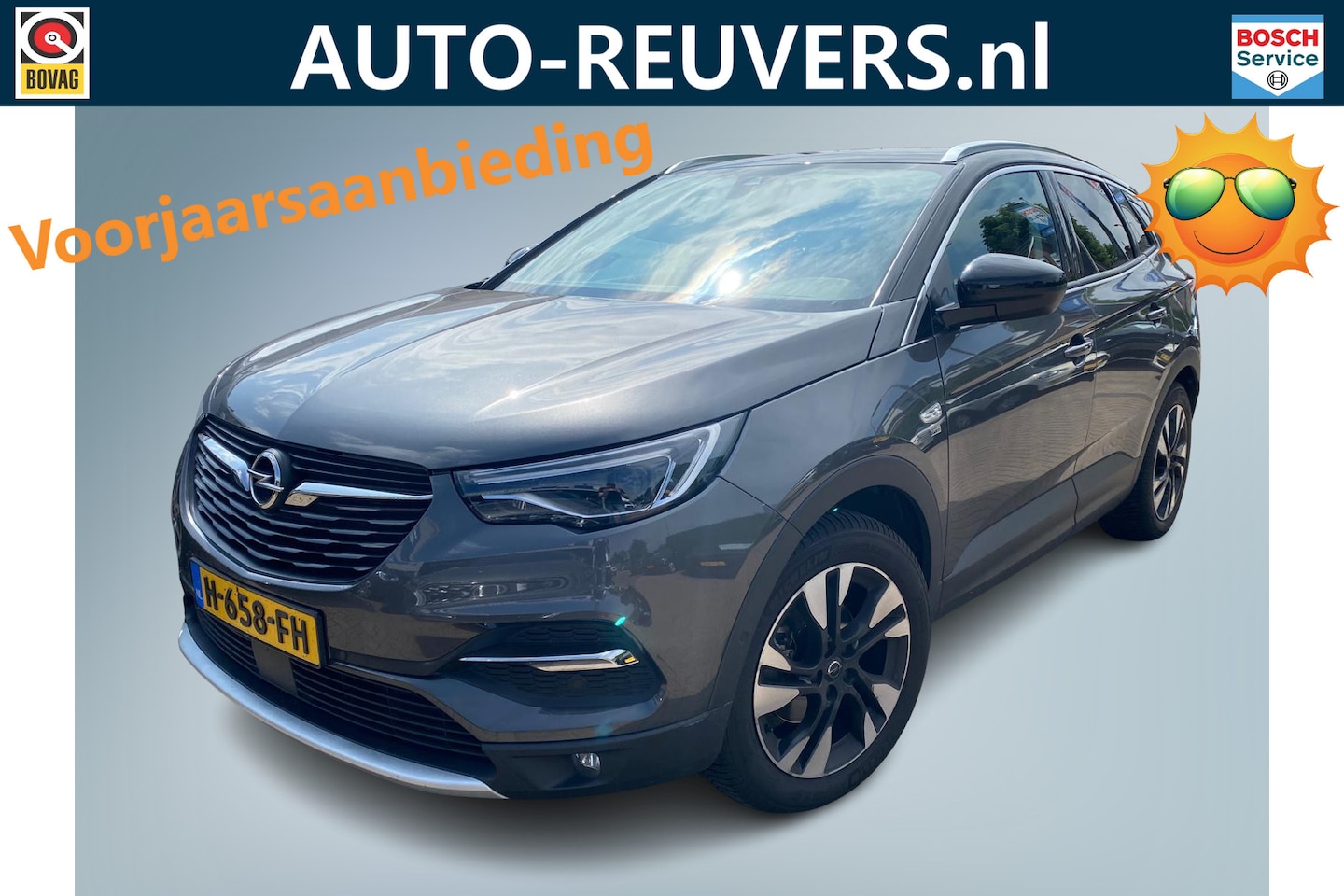 Opel Grandland X - 1.2 Turbo Innovation / Aut / LED / Navi / CarPlay / Cam / Trekhaak - AutoWereld.nl