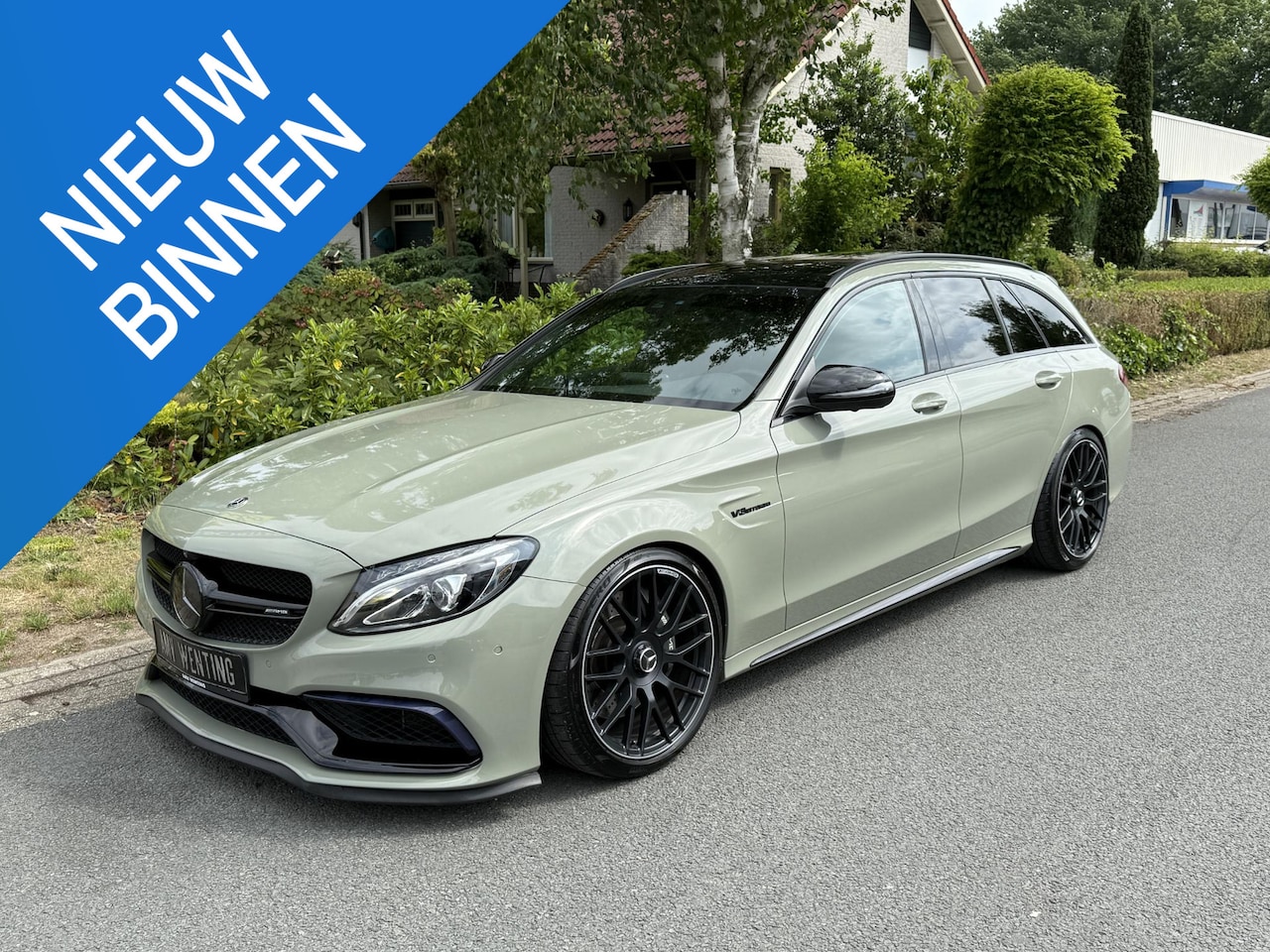 Mercedes-Benz C-klasse - 63 AMG 476PK Burmester•Pano•KW-Schroefset - AutoWereld.nl