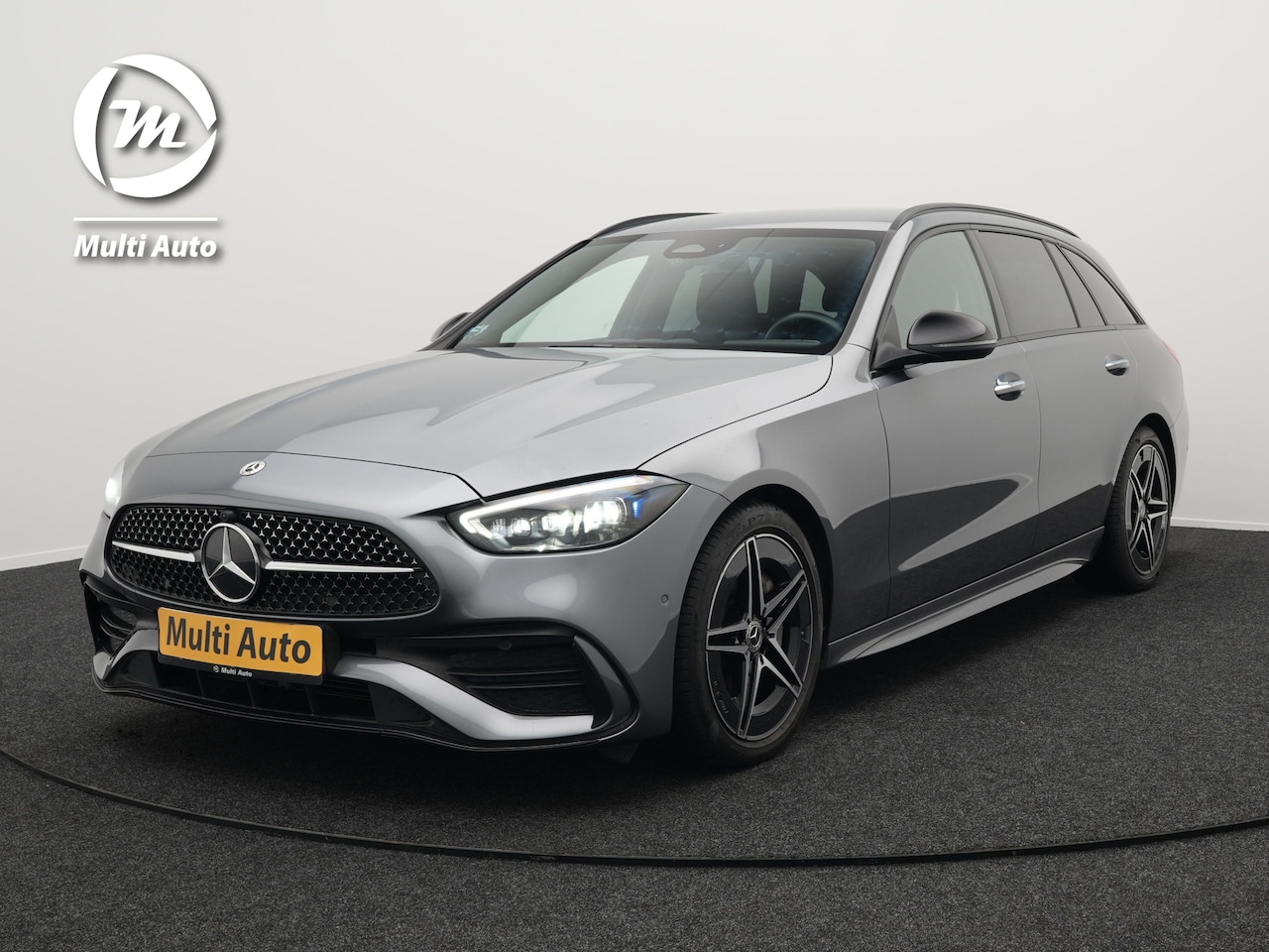 Mercedes-Benz C-klasse Estate - 180 AMG 9G-Tronic | Adaptive Cruise | Sport Leder Verwamd | Camera | Navi Full Map | Virtu - AutoWereld.nl