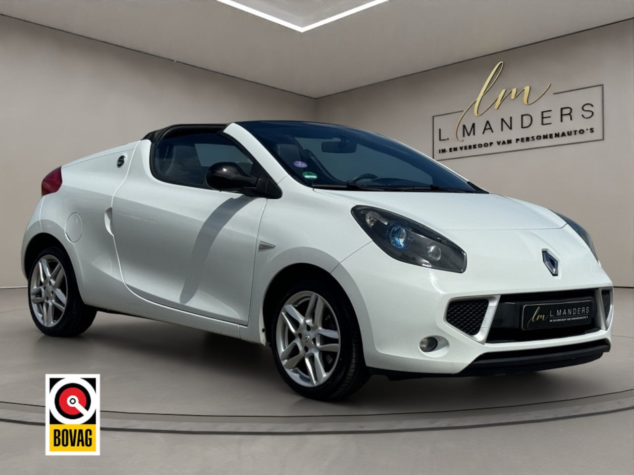 Renault Wind - 1.2 TCE Dynamique 2010 WIT | Cabriolet | Airco | NL - AutoWereld.nl
