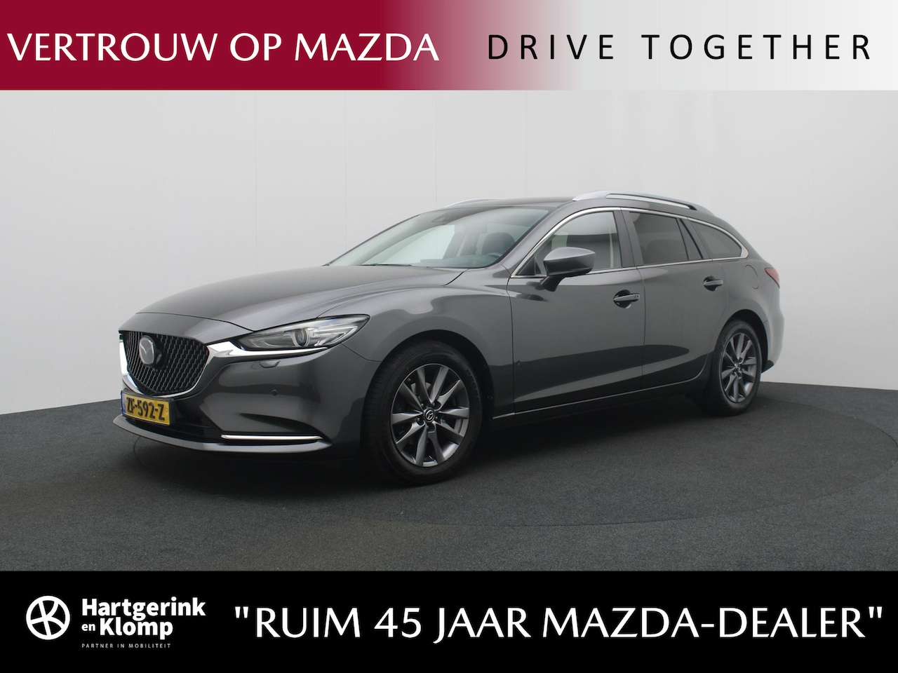 Mazda 6 Sportbreak - 2.0 SkyActiv-G Comfort automaat met Comfort-pakket en trekhaak : dealer onderhouden - AutoWereld.nl