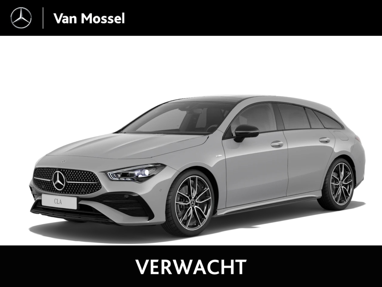 Mercedes-Benz CLA-klasse Shooting Brake - 250 e Business Solution AMG Alpinegrijs - AMG Line Plus - Premium Plus - Head-up Display - - AutoWereld.nl