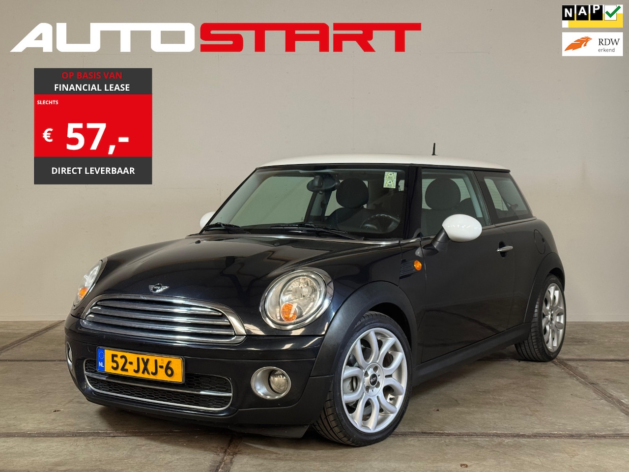 MINI Cooper - Mini 1.6 D|Airco|Nieuwe APK|Volledig Onderhouden| - AutoWereld.nl