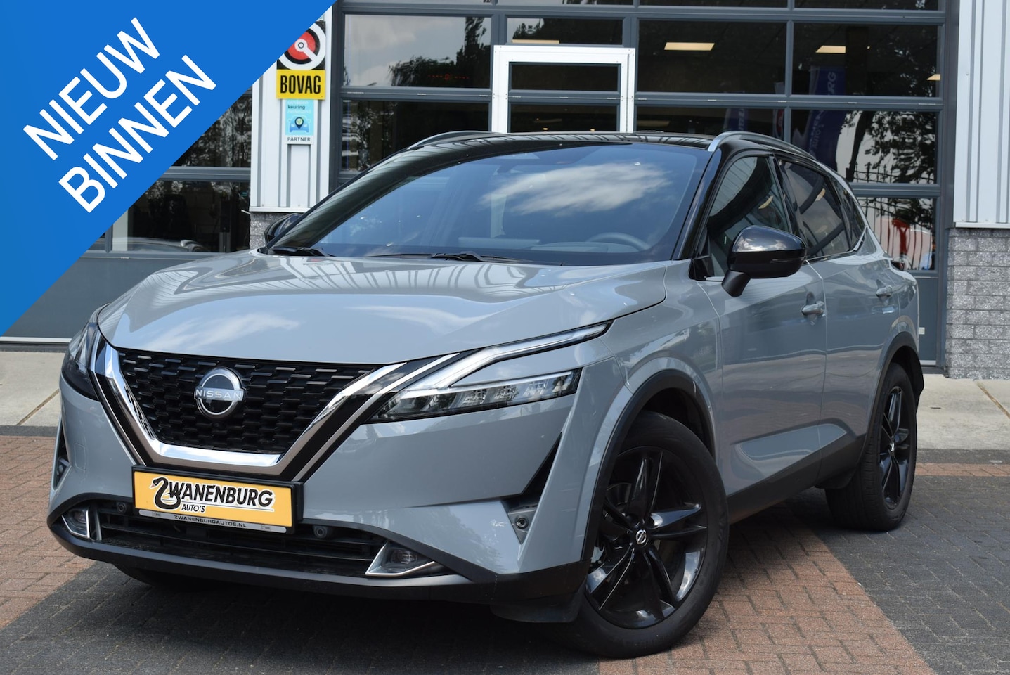 Nissan Qashqai - 1.3 MHEV Xtronic Tekna Navi Panodak Airco Km 32.800!! - AutoWereld.nl