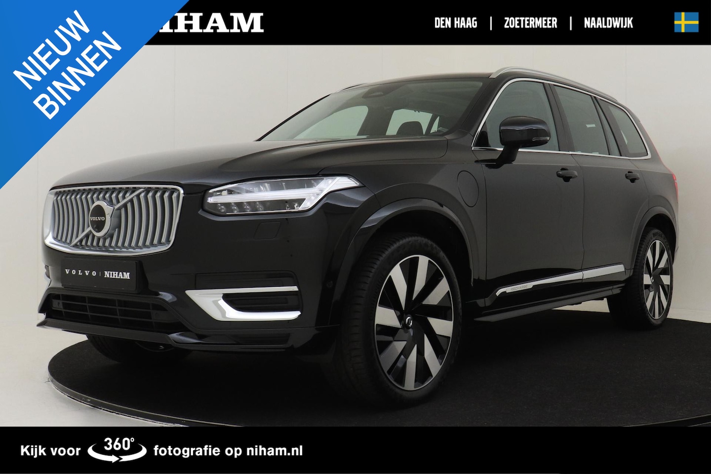 Volvo XC90 - T8 RECHARGE AWD ULTIMATE BRIGHT -PANO.DAK|BOWERS&WILKINS|360°CAM|TREKHAAK|HEAD-UP DISP. - AutoWereld.nl