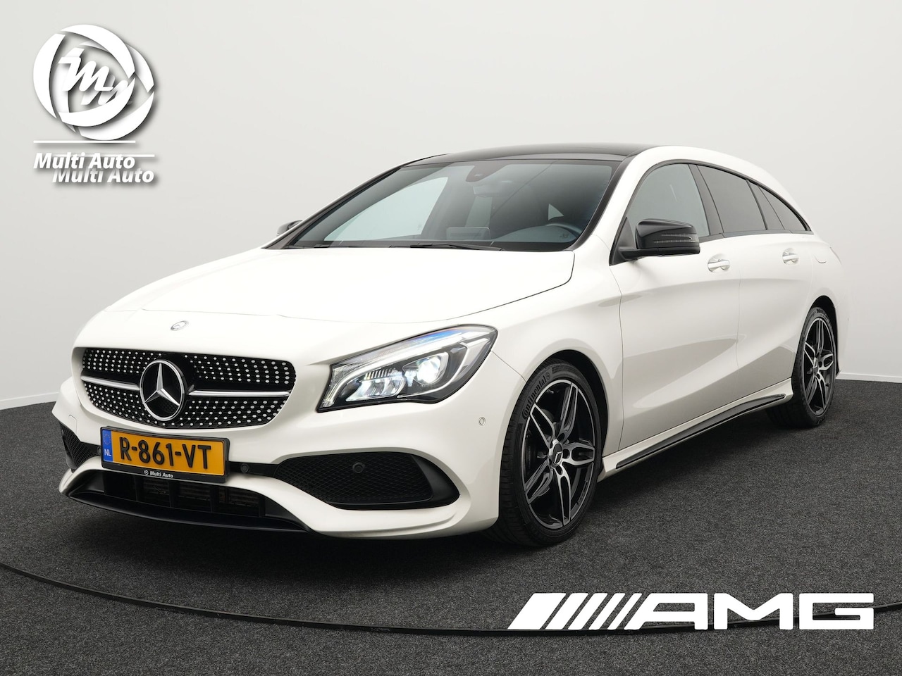 Mercedes-Benz CLA-klasse Shooting Brake - 200 AMG Night | Carplay | LED | Stoelverwarming | Keyless | Alcantara Sportstoelen | - AutoWereld.nl