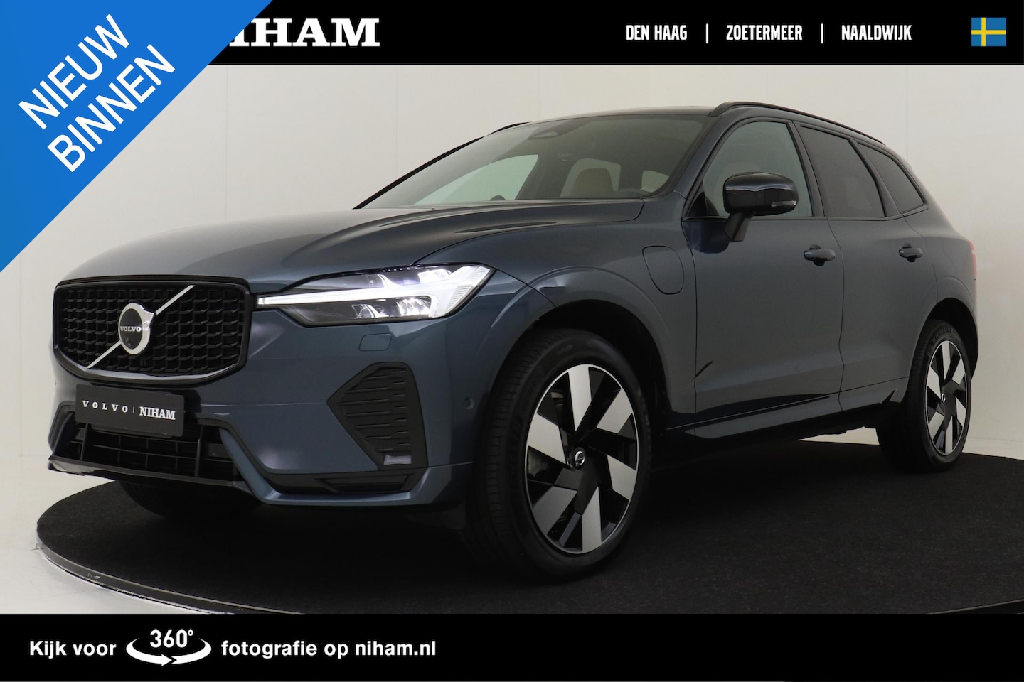Volvo XC60 - T6 RECHARGE AWD ULTIMATE DARK *FULL OPTIONS!* -PANO.DAK|LUCHTVERING|BOWERS&WILKINS|360°CAM - AutoWereld.nl