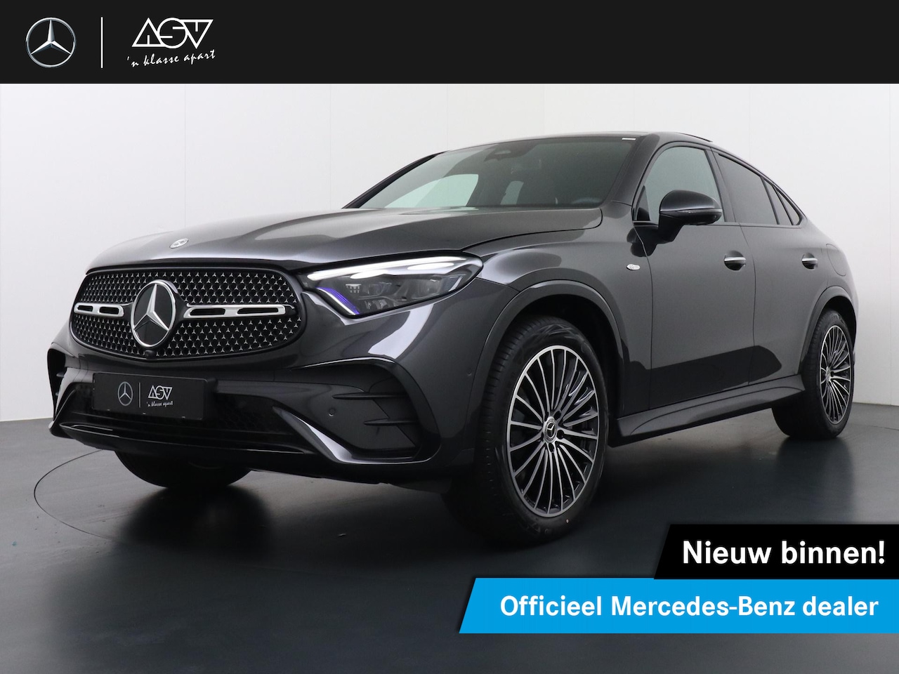 Mercedes-Benz GLC-klasse Coupé - 300e 4MATIC Sport Edition | Achterasbesturing 2.5° | Luchtvering | Trekhaak Wegklapbaar | - AutoWereld.nl