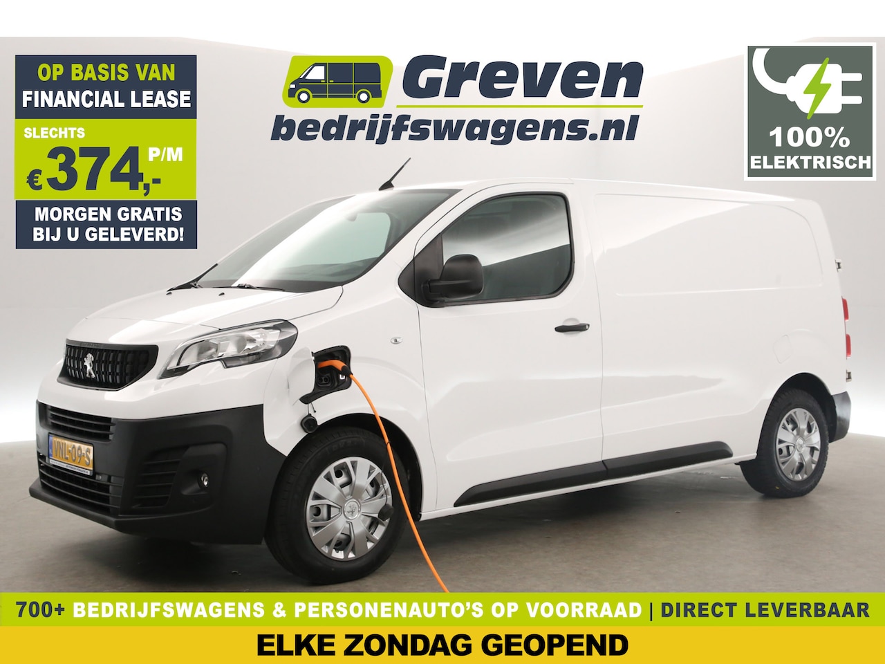 Peugeot e-Expert - 75 kWh L2H1 | Elektrisch | EMISSIEVRIJE ZONE | Automaat Airco 360 Camera Carplay Cruise Na - AutoWereld.nl