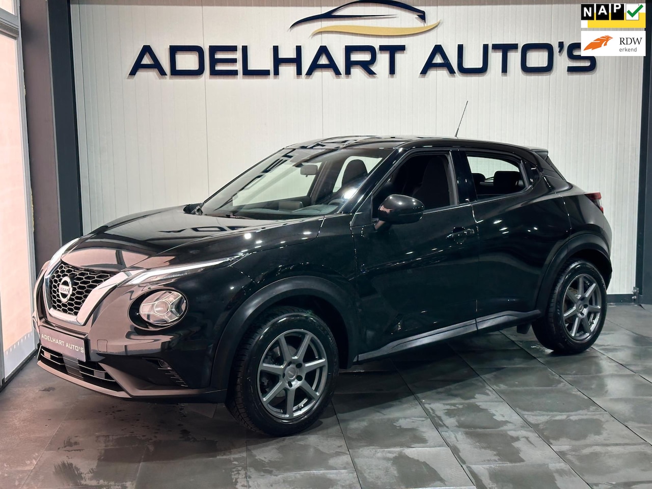 Nissan Juke - 1.0 DIG-T Business Edition Nieuw model / Navigatie full map / Camera / Cruise control / Cl - AutoWereld.nl