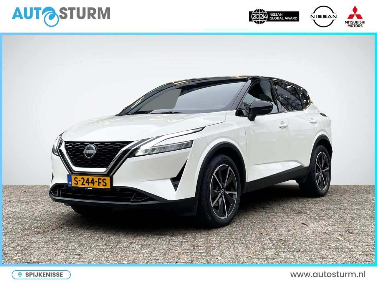 Nissan Qashqai - 1.3 MHEV Xtronic Tekna Cold Pack | Two-Tone Lakkleur | Stuur- + Stoelverwarming | Head-Up - AutoWereld.nl