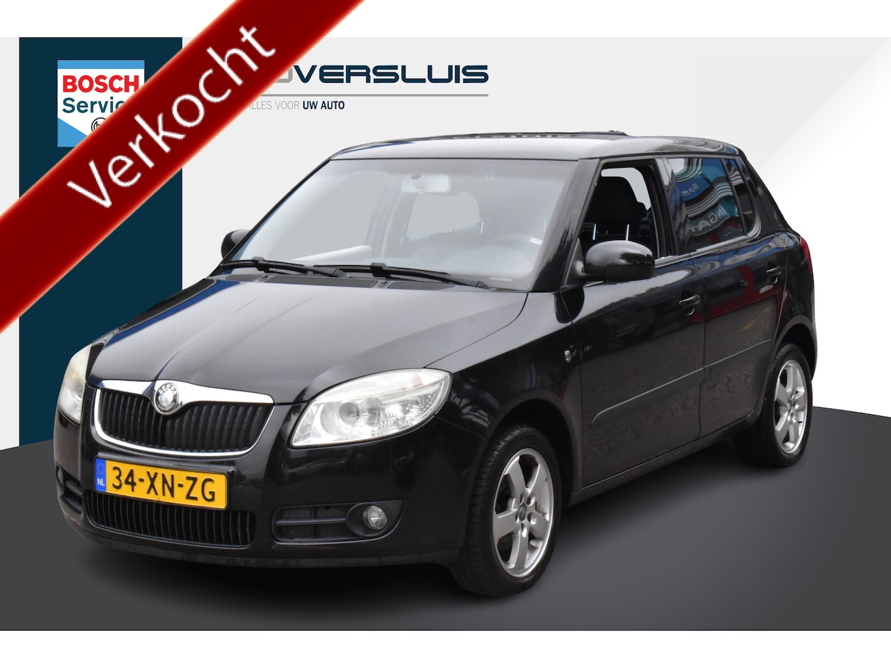 Skoda Fabia - 1.4-16V Ambiente Airco | Parkeersensoren achter | Goed Onderhouden | Whatsapp 06-53188999 - AutoWereld.nl