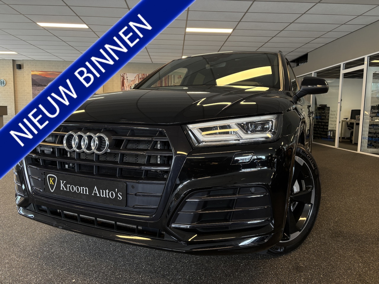 Audi Q5 - 50 TFSI e quattro S edition / Luchtvering / Panoramadak / Leder / Navigatie / LED / Dab+ / - AutoWereld.nl