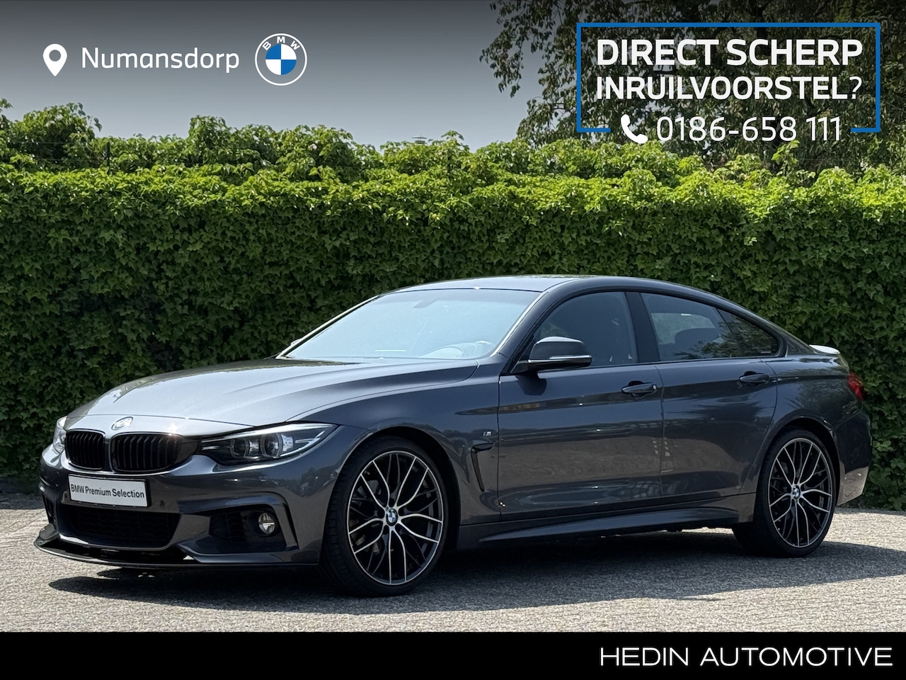 BMW 4-serie Gran Coupé - 418i High Exe | M-Sport | 20'' | Leder | Camera | Shadow Line - AutoWereld.nl