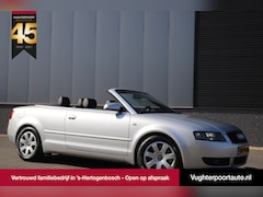 Audi A4 Cabriolet - 2.4 V6 170pk/ Pro Line/Automaat/Leder/Cruise/Youngtimer