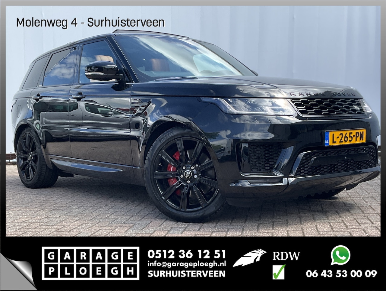 Land Rover Range Rover Sport - P400e Limited Edition Pano.Dak Matrix Meridian HUD Leder Plug-in! - AutoWereld.nl