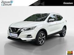 Nissan Qashqai - 1.2 Tekna + | perfecte gezinswagen | bomvol opties | pano dak | stoelverwarming | 360 grad