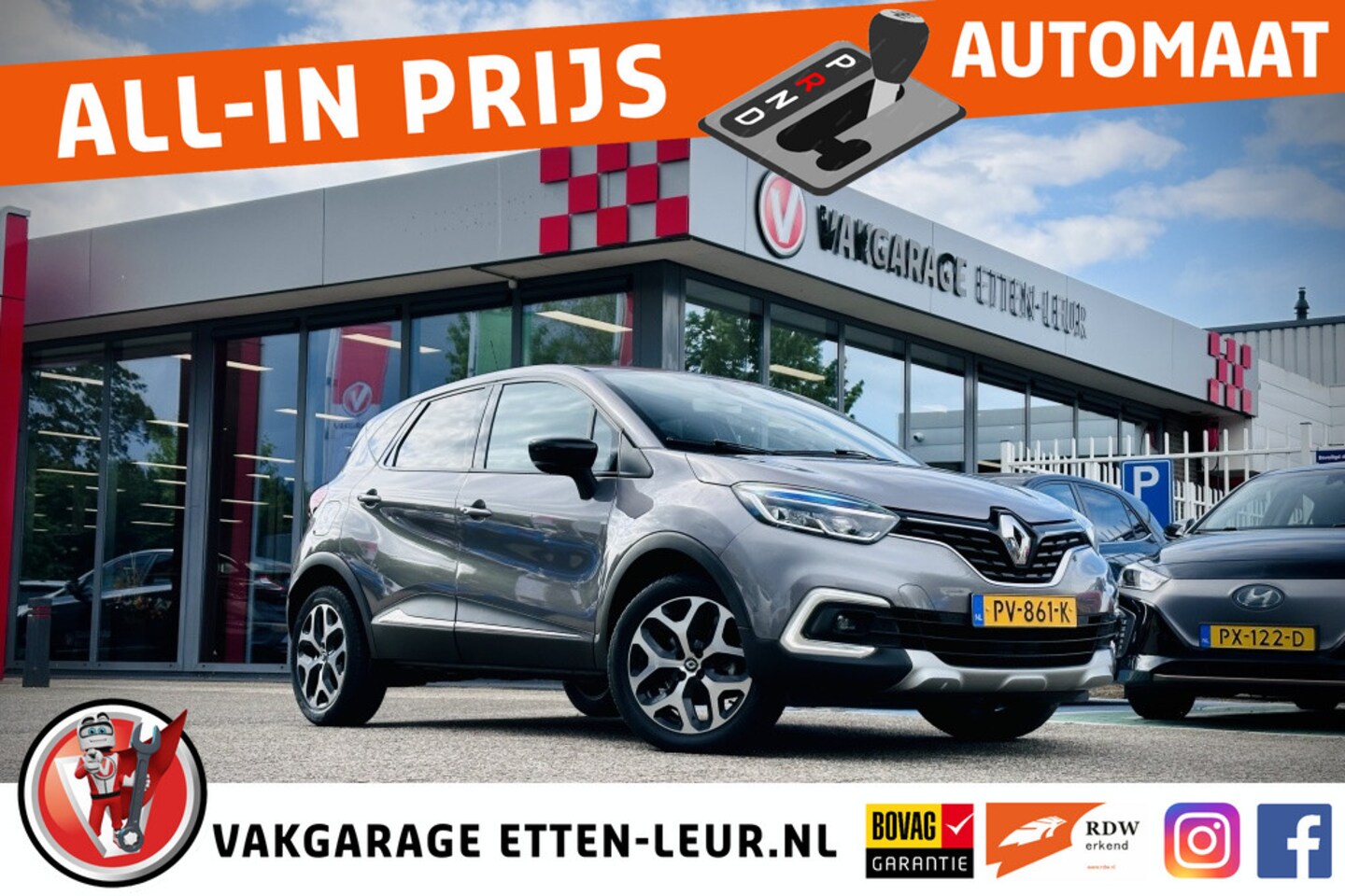 Renault Captur - 1.2 TCe Intens / CAMERA / CLIMATE CONTROL / LED - AutoWereld.nl