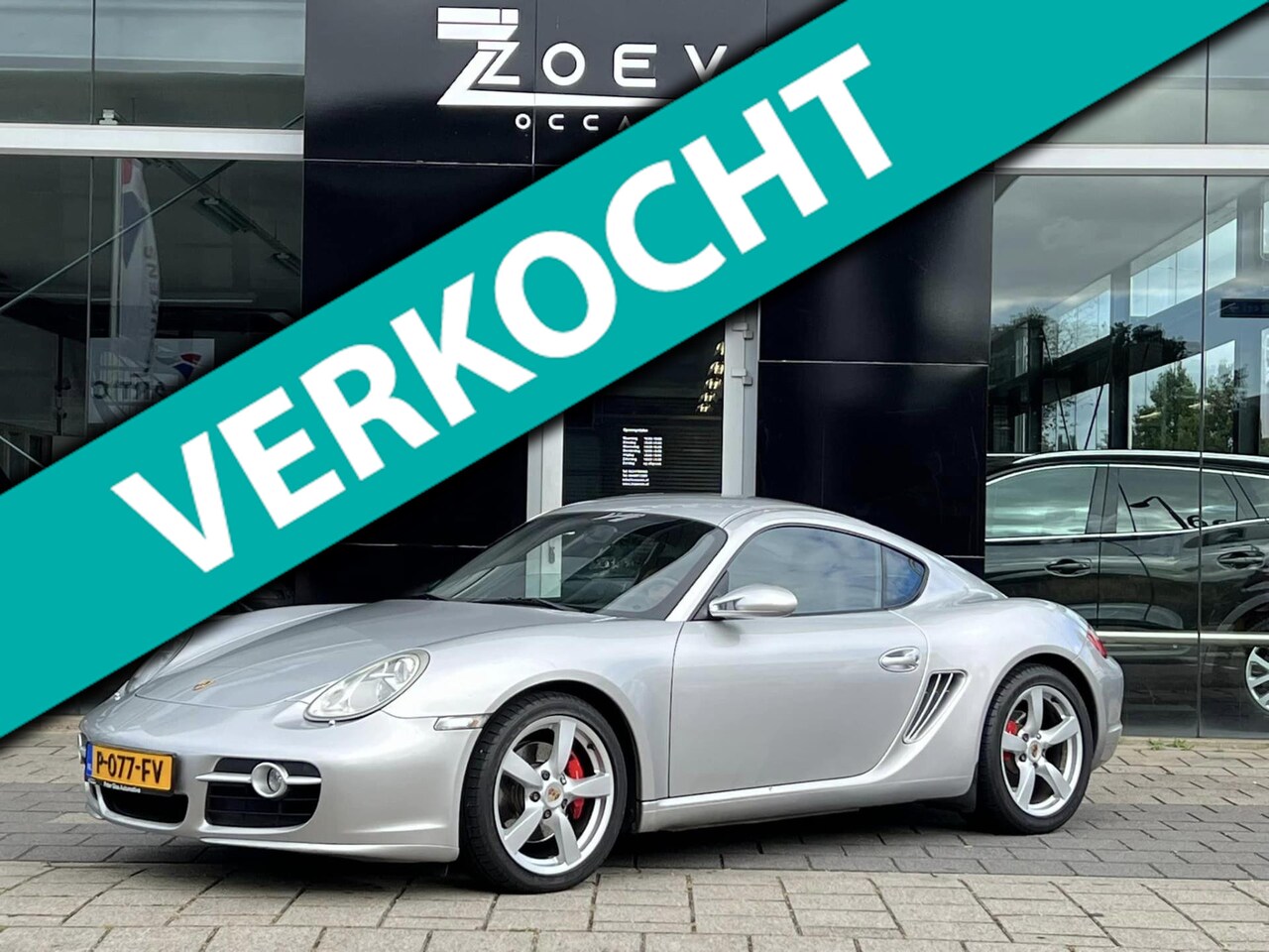 Porsche Cayman S - S 3.4 AUT 2006 Grijs Youngtimer!/ECC/113DKM/ Nieuwe APk bij aflevering!! - AutoWereld.nl