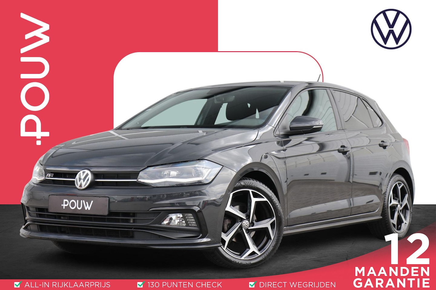 Volkswagen Polo - 1.0 TSI 95pk DSG Highline Business R | Navigatie | Beats | Clima | Achteruitrijcamera - AutoWereld.nl