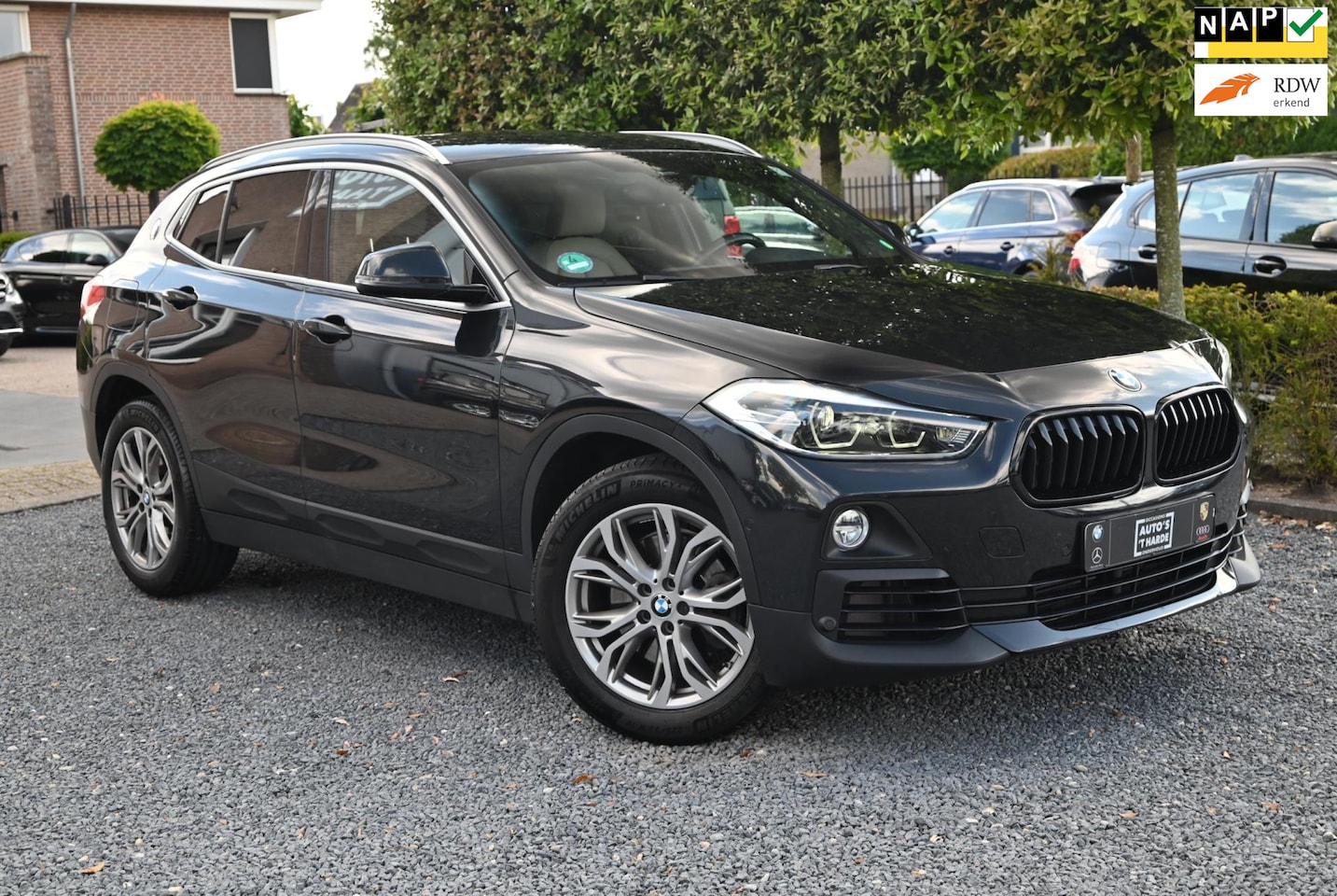 BMW X2 - SDrive20i High Executive 192 PK Aut. Leder Led Cruise Clima 18'' - AutoWereld.nl