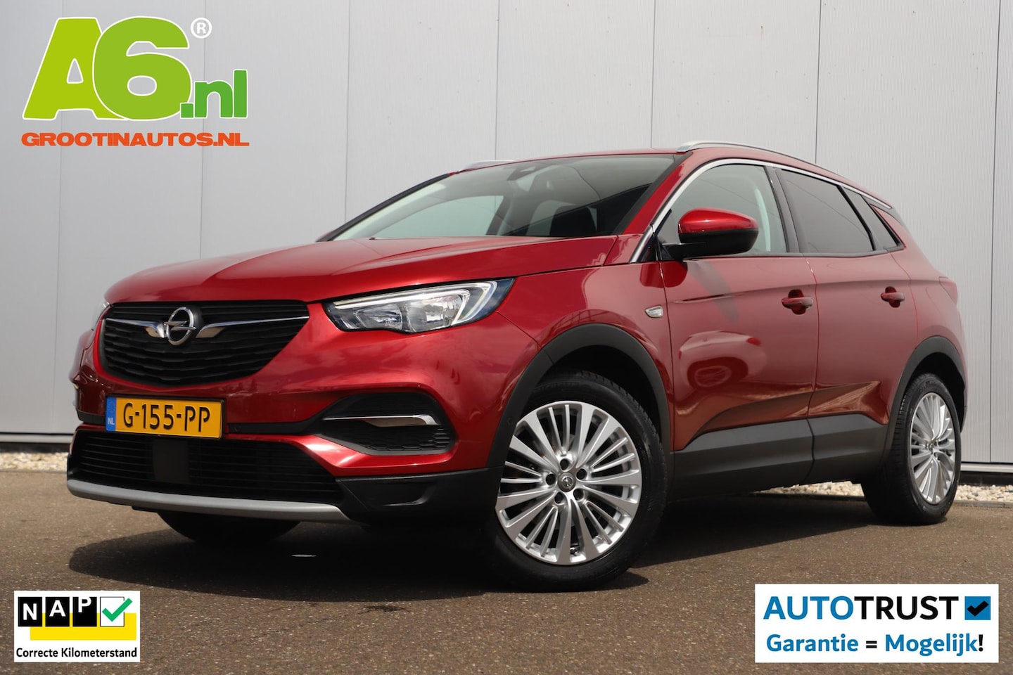 Opel Grandland X - 1.2 Turbo Business Executive 131PK Automaat Trekhaak Keyless Comfortstoelen 18 inch LMV Na - AutoWereld.nl