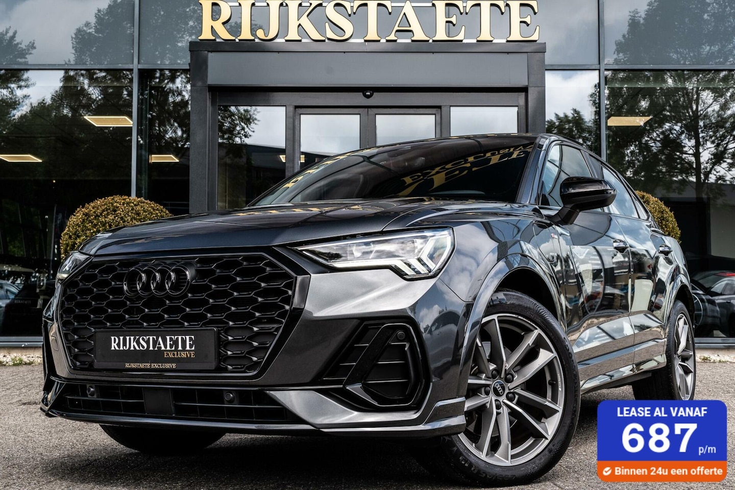 Audi Q3 Sportback - 45 TFSI e S-Line|PANO|ACC|LEDER|CARPLAY - AutoWereld.nl
