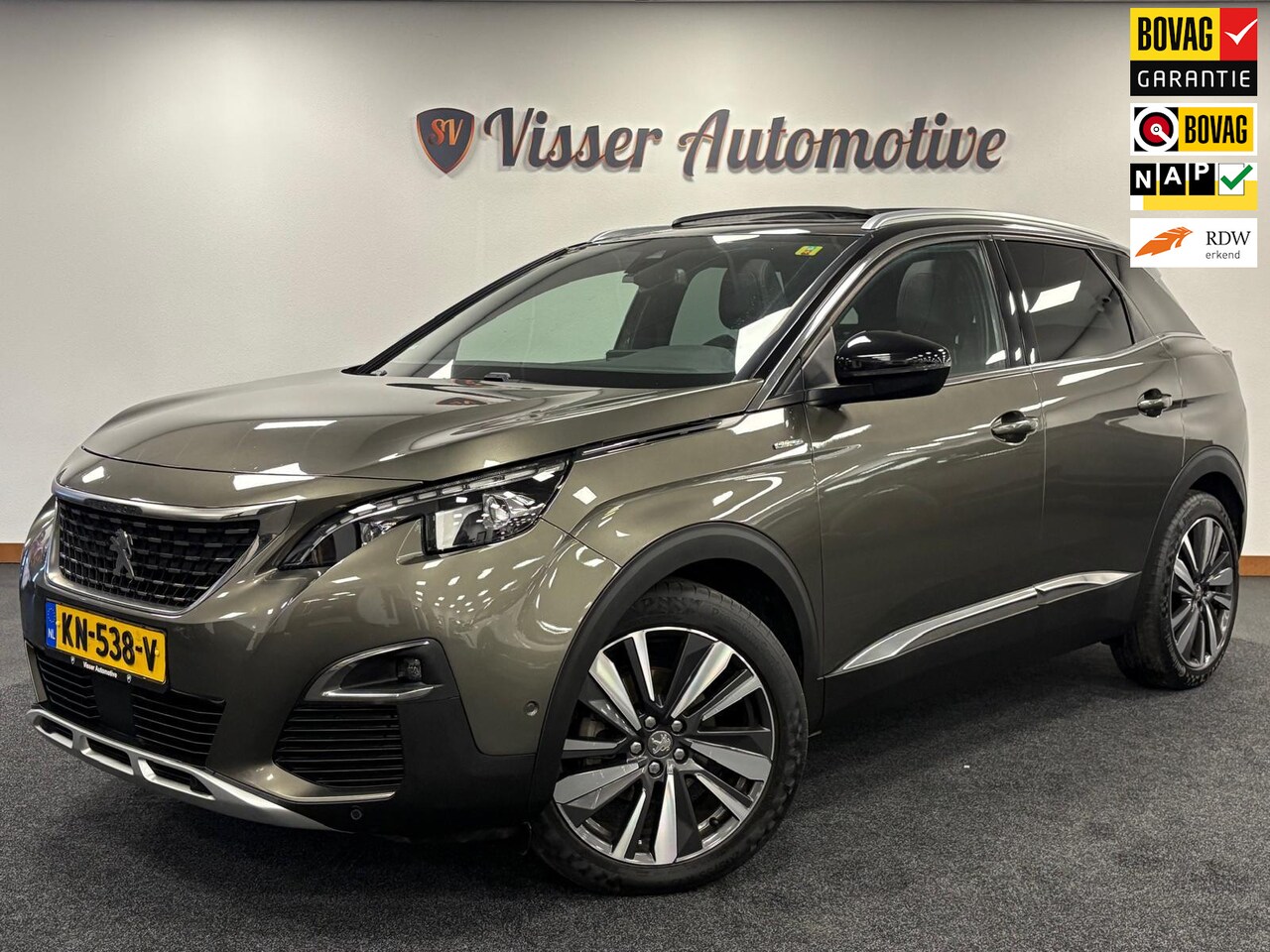 Peugeot 3008 - 1.2 PureTech GT-Line Pack*NAP*Panoramadak*Navi*Camera*Xenon*Cruise-Control*Electr-Klep* - AutoWereld.nl