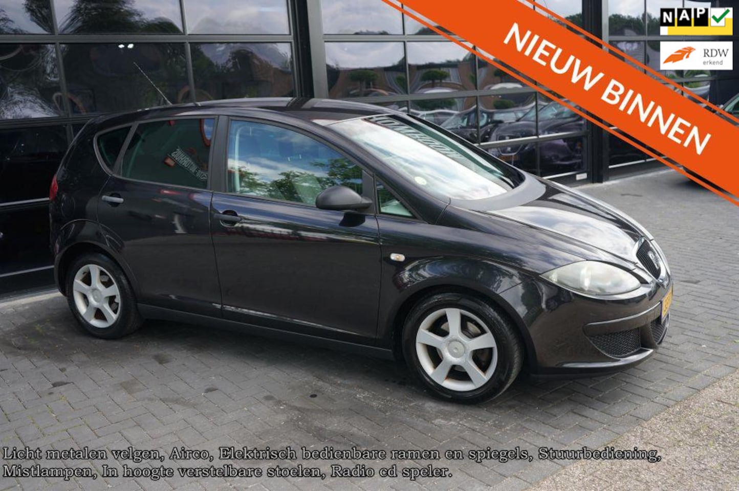 Seat Altea - 1.6 Reference 1.6 Reference, Airco, Elektrisch pakket - AutoWereld.nl