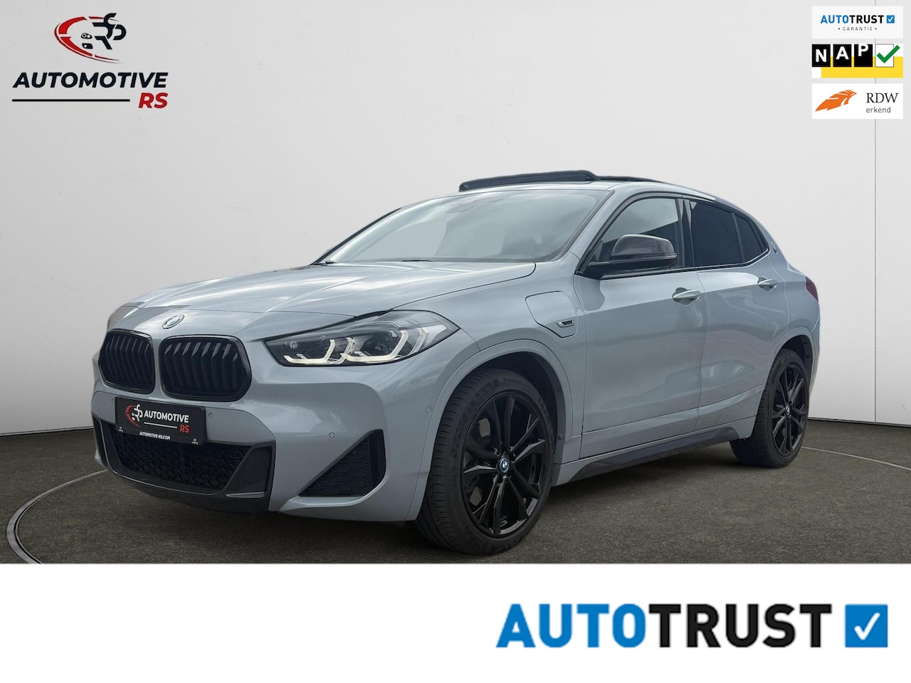 BMW X2 - BMW X2 xDrive25e 220PK High Exec M-PAKKET |Nardo Grey|Black Edition Kuipstoelen |Pano|Plug - AutoWereld.nl