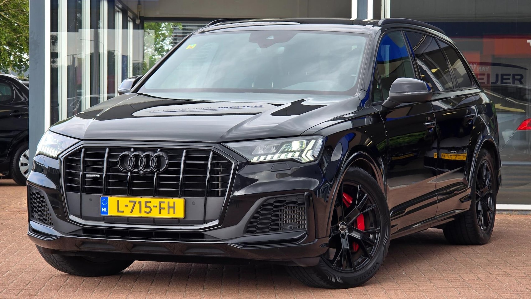 Audi Q7 - 55 TFSI e quattro Pro Line S | Automaat | 92.000KM | 2021 | Black | Camera | 20 inch | Dea - AutoWereld.nl