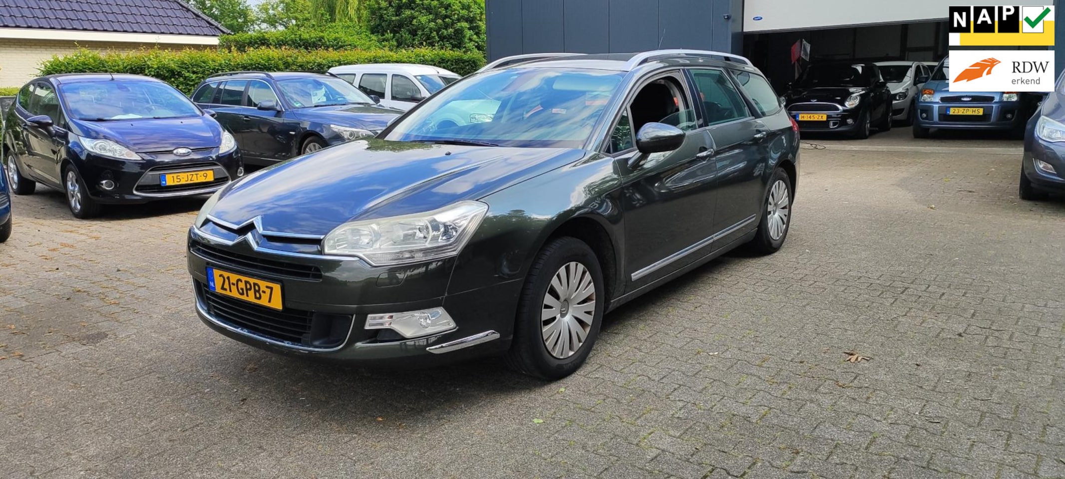 Citroën C5 Tourer - 2.0 16V Comfort automaat bj 2008 airco - AutoWereld.nl