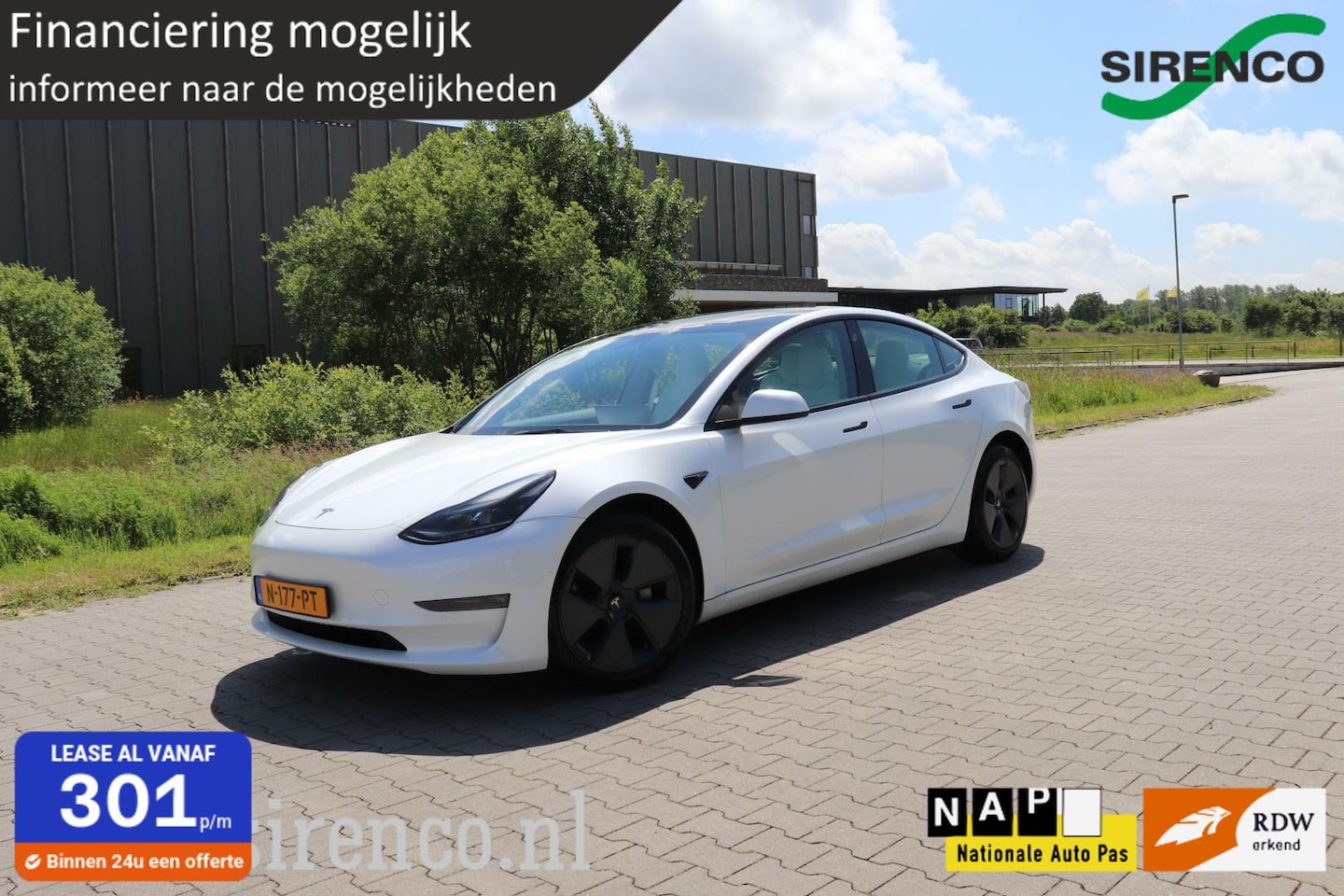 Tesla Model 3 - Long Range RWD Long Range AWD 75 kWh facelift warmtepomp trekhaak el. achterklep stuur+ stoelverwarming v - AutoWereld.nl