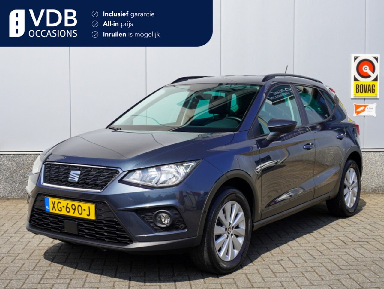 Seat Arona - 1.0 TSI Style B. Int CarPlay | Keyless | Clima | Cruise | NAP - AutoWereld.nl