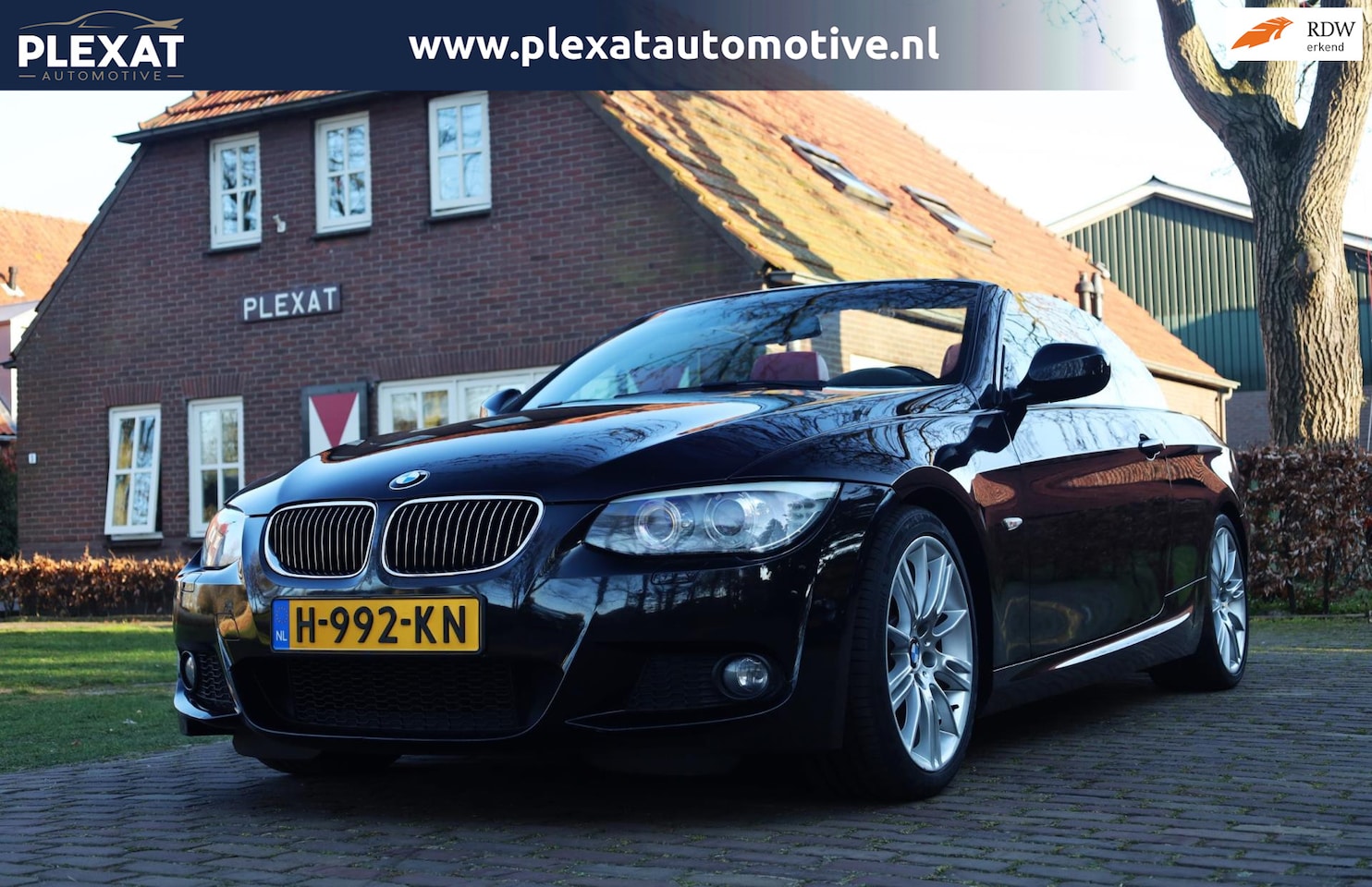BMW 3-serie Cabrio - 325i Exclusive HANDGESCHAKELD | M-Pakket | Historie | Korall-rot Interieur | UNIEK | Facel - AutoWereld.nl