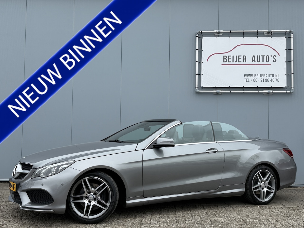 Mercedes-Benz E-klasse Cabrio - 200 Prestige AMG/Camera/Stoelv. - AutoWereld.nl