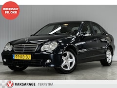 Mercedes-Benz C-klasse - 180 K. Classic/ 15''LMV/ Clima/ Cruise/ Elek. pakket/ Radio-CD/ Armsteun/ Multi. LEDER. St