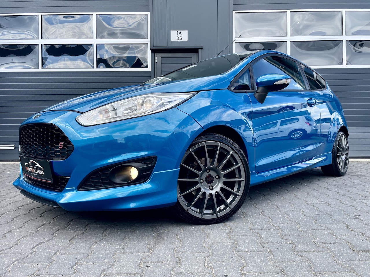 Ford Fiesta - 1.0 SPORT 125PK *NAVI*ST LINE*SPORTSOUND*TEC*BOM - AutoWereld.nl