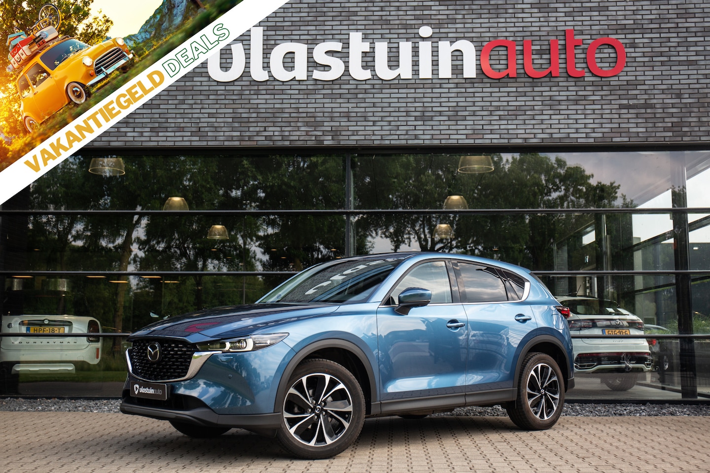 Mazda CX-5 - 2.0 e-SkyActiv-G M Hybrid 165 Exclusive-Line , Carplay, 360°camera, HUD, Bose, Keyless ent - AutoWereld.nl