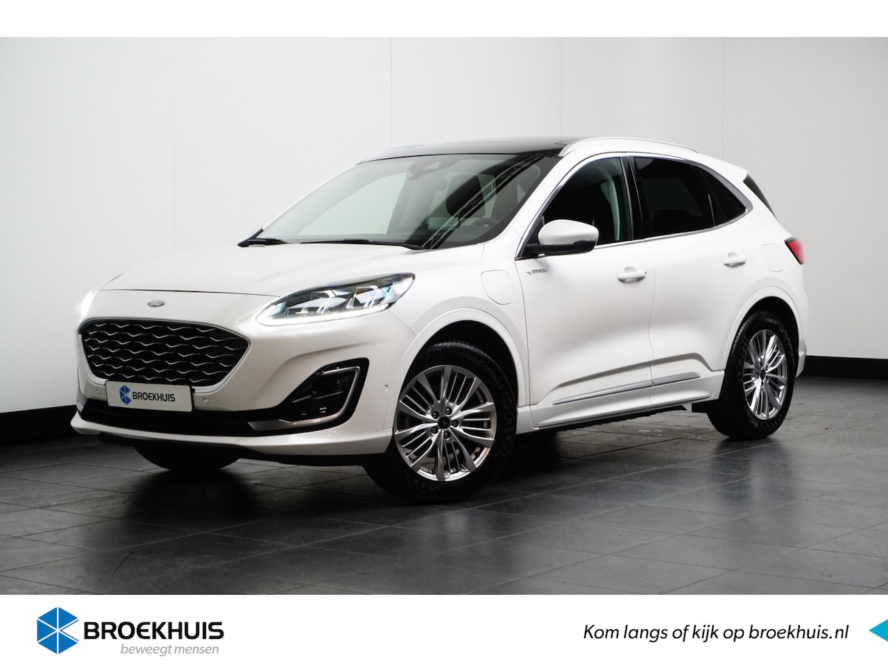 Ford Kuga - 2.5 PHEV Vignale | Pano-dak | Wegklap Trekhaak | Camera V+A | Adapt. Cruise | Standkachel - AutoWereld.nl