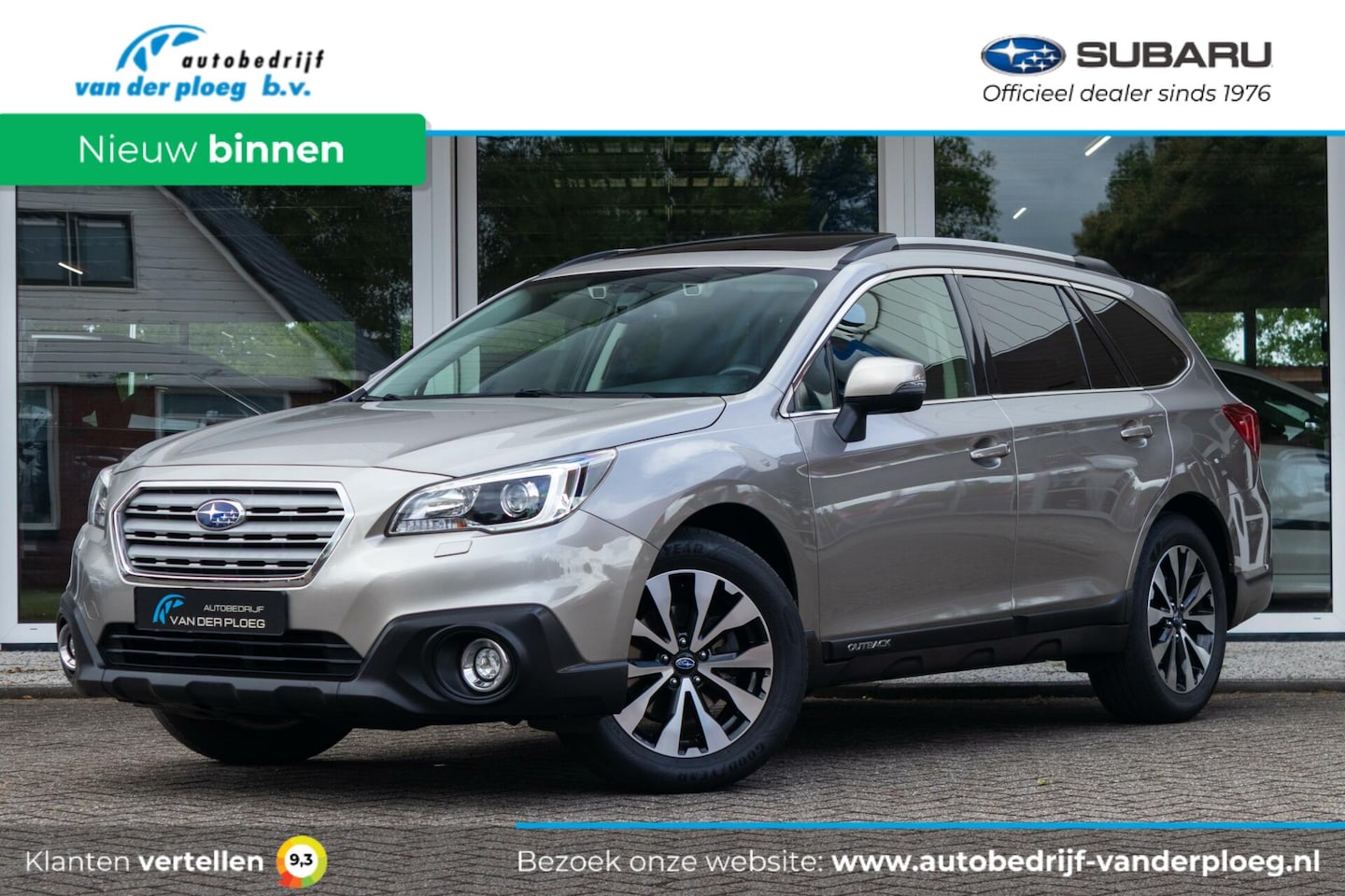 Subaru Outback - 2.5i CVT Premium | Eyesight | Navigatie | Trekhaak | - AutoWereld.nl
