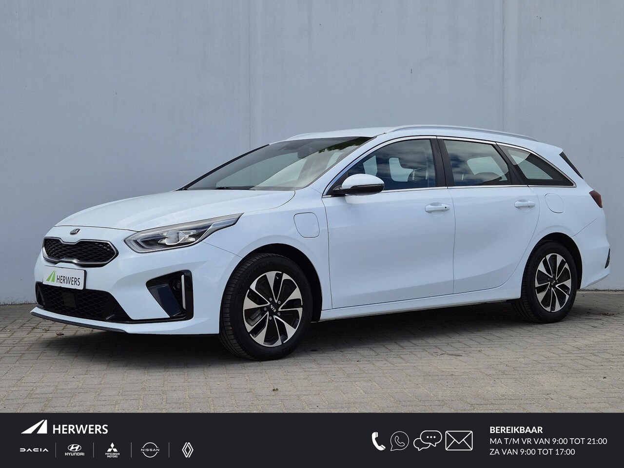 Kia Cee'd Sportswagon - Ceed 1.6 GDI PHEV DynamicLine Automaat / Trekgewicht 1300Kg / Afneembare trekhaak / Apple - AutoWereld.nl